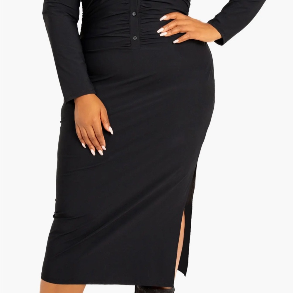 Buxom Couture Black Dress